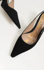 Sam Edelman Bianka Sling ~ Black Suede