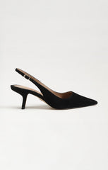 Sam Edelman Bianka Sling ~ Black Suede