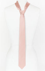 Nico Neck Tie ~ Rose Gold Solid