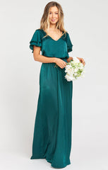 Michelle Flutter Maxi Dress
